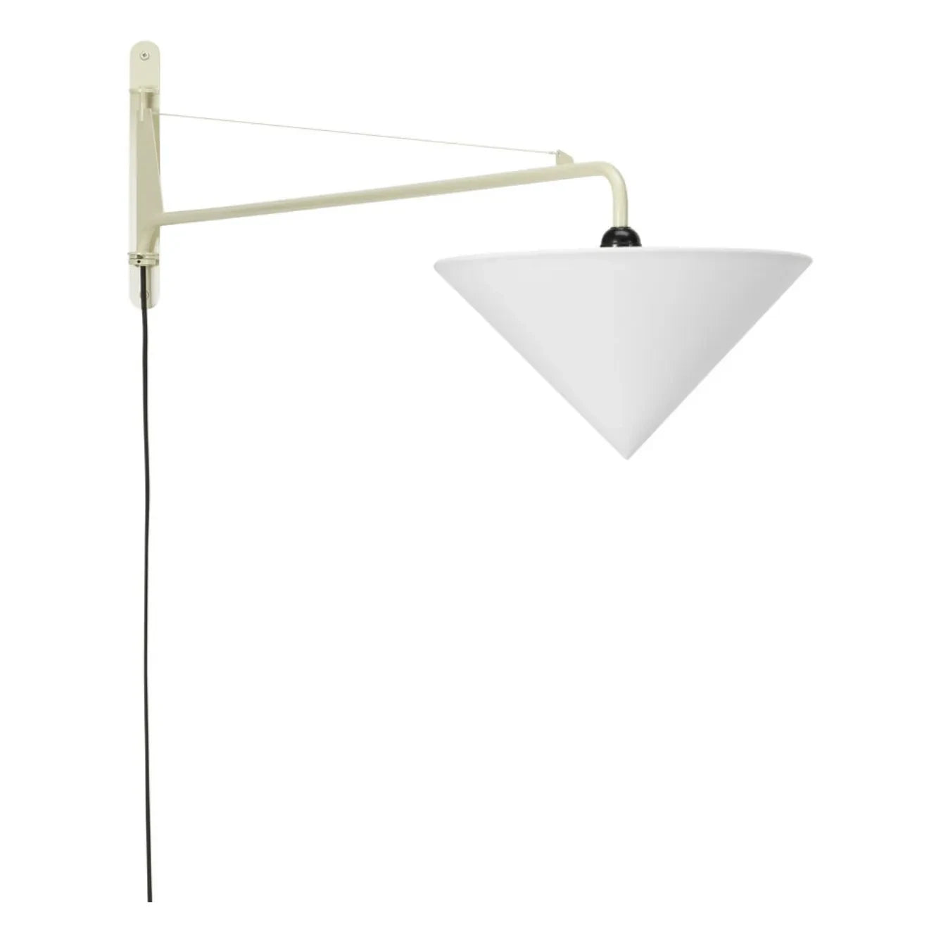 Vitra - Pantalla de lámpara cónica - Jean Prouvé | Blanco