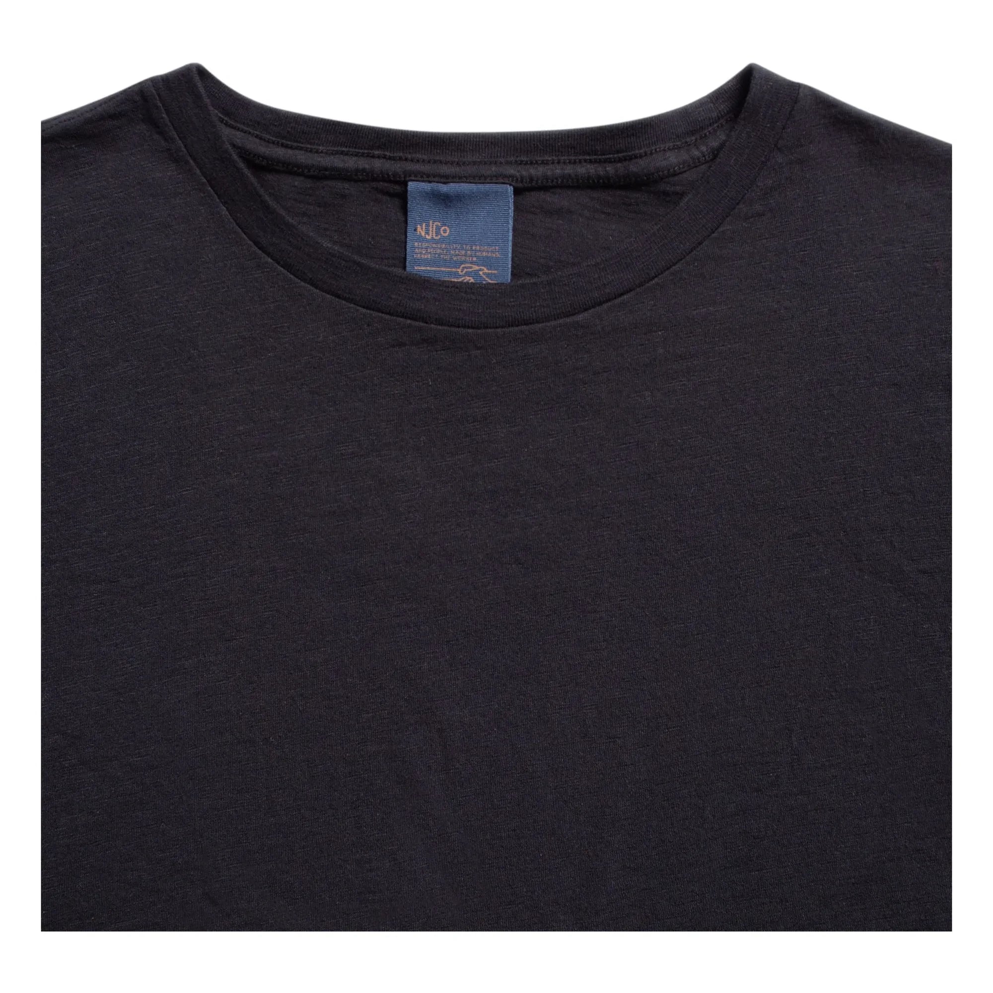 Nudie Jeans - Camiseta Roffe | Negro