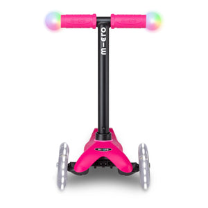 Patinete LED 3 en 1 Micro - Mini | Rojo Frambuesa