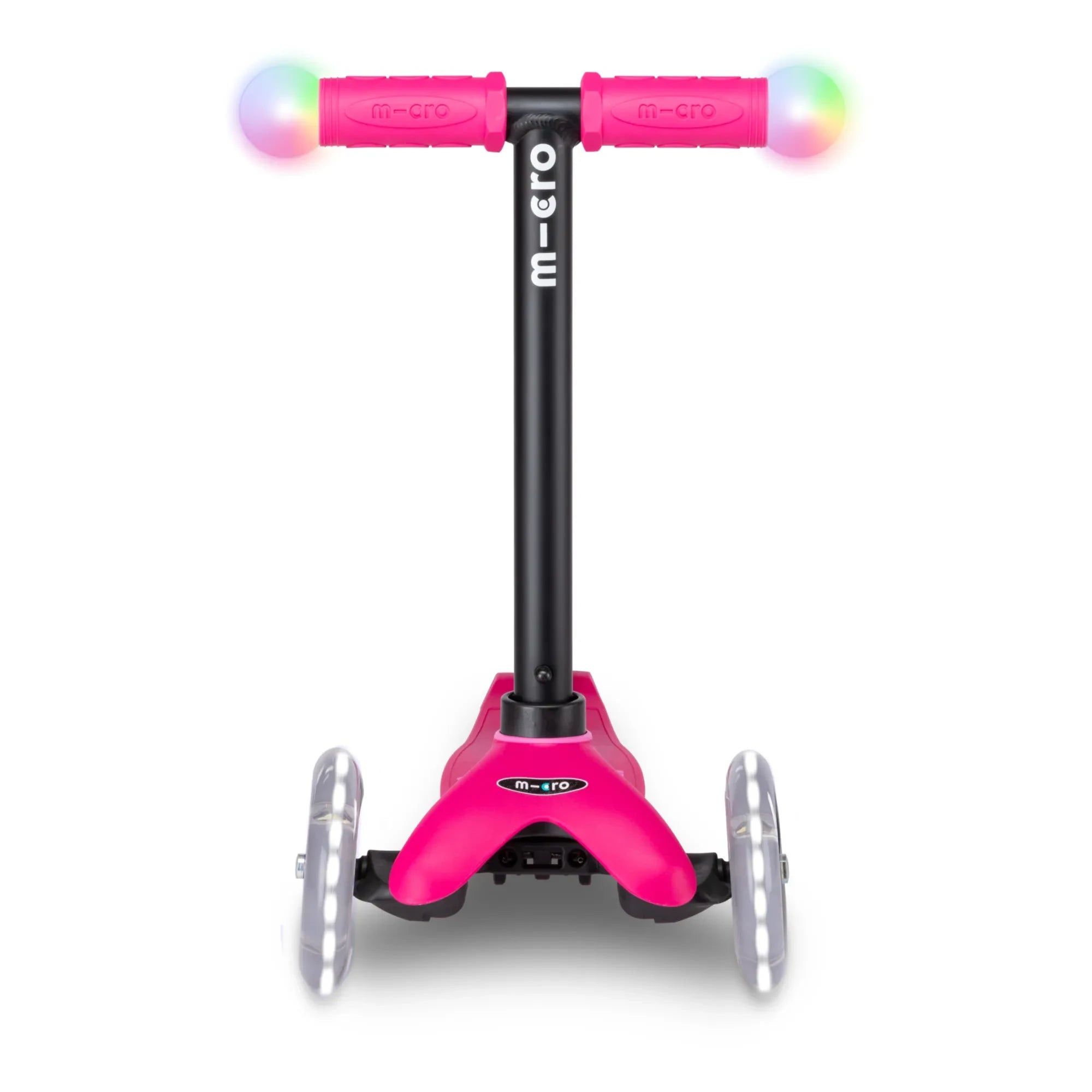 Patinete LED 3 en 1 Micro - Mini | Rojo Frambuesa