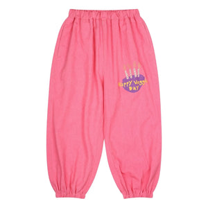 Jelly Mallow - Pantalones Aladdin Happy Veggie Day | Rosa