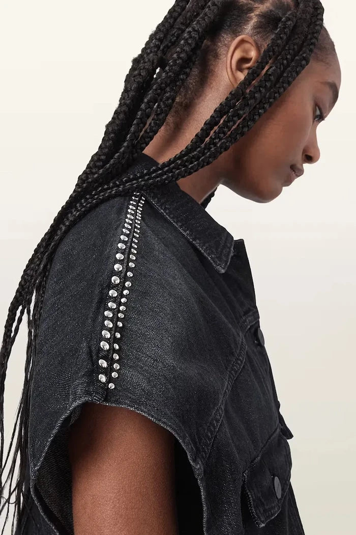 AllSaints Camisa vaquera ALBA para mujer