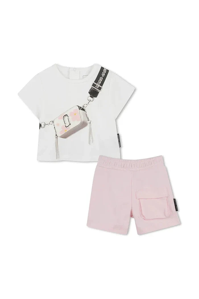 Conjunto de algodón para bebé Marc Jacobs