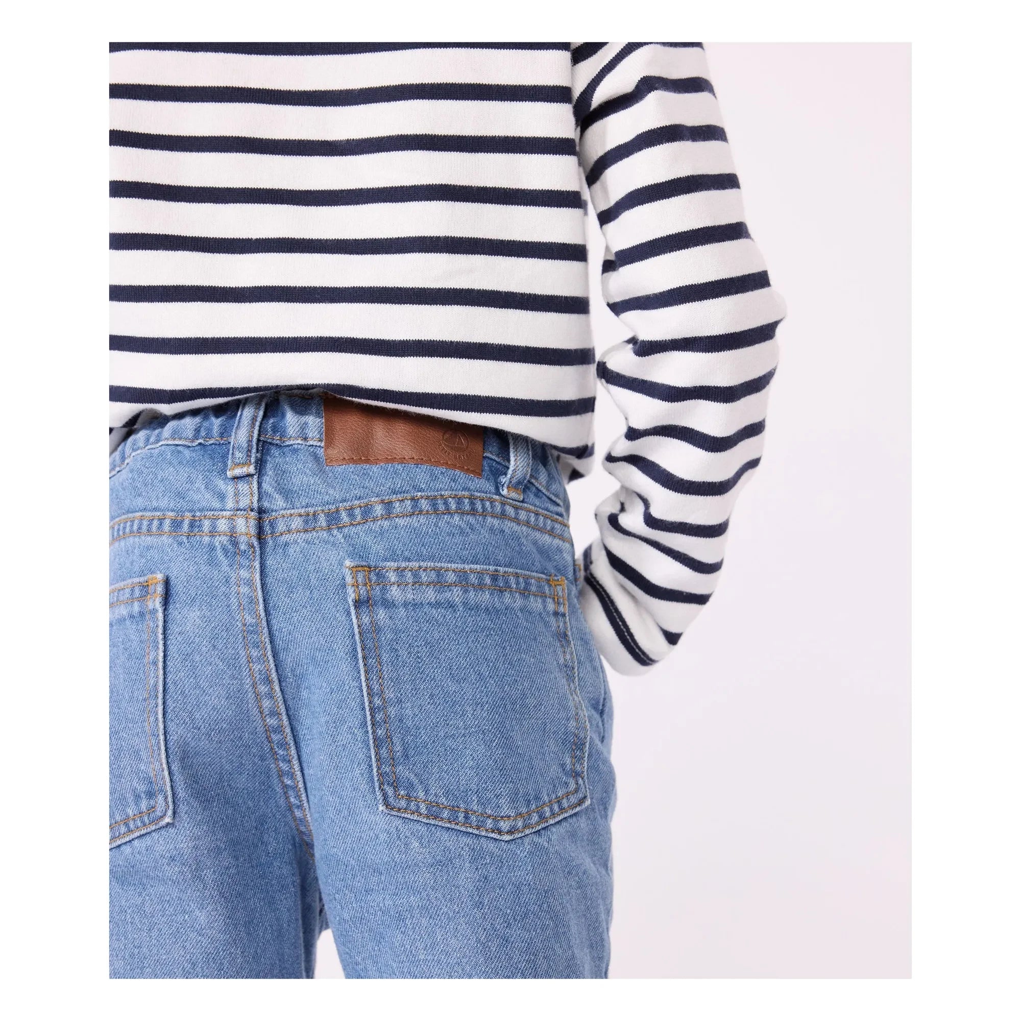 Petit Bateau - Jean Tarly de algodón orgánico | Azul claro
