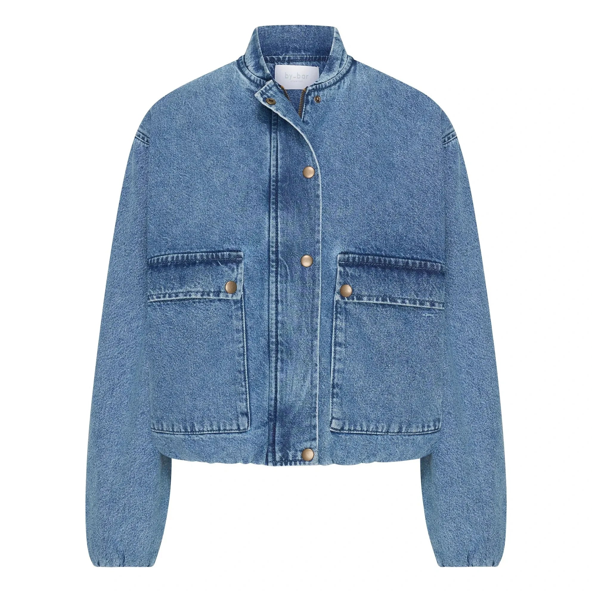 By Bar - Chaqueta vaquera de algodón orgánico Maggie | Azul vaquero