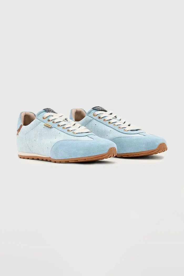 Zapatillas deportivas de ante de caña baja Liam de AllSaints para mujer