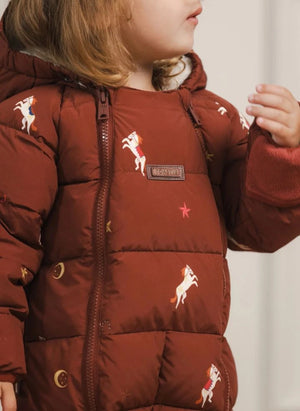 Töastie - Chaqueta de montaigne impermeable hecha de fibras recicladas | Terracota