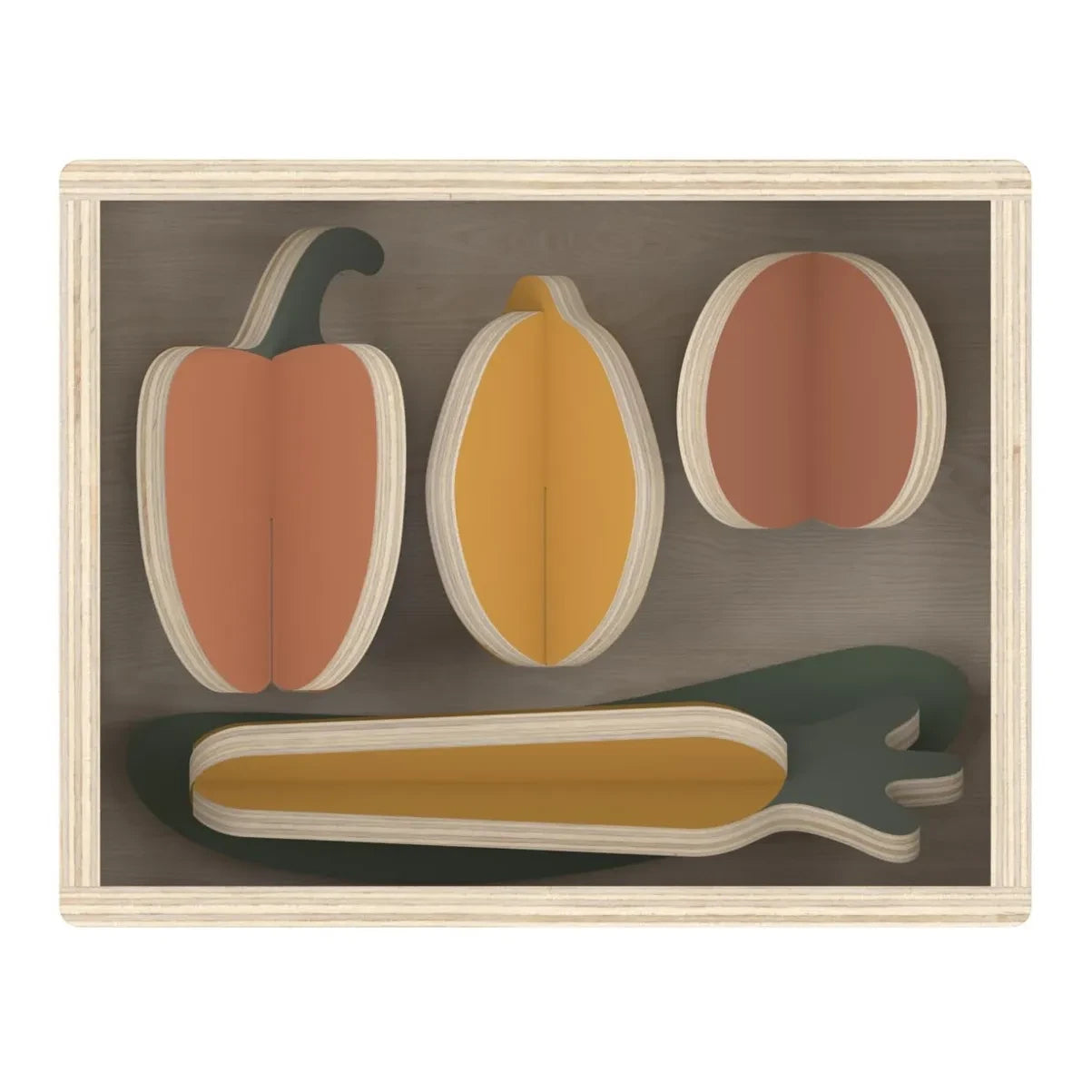 Flexa - Caja de Verduras de Madera