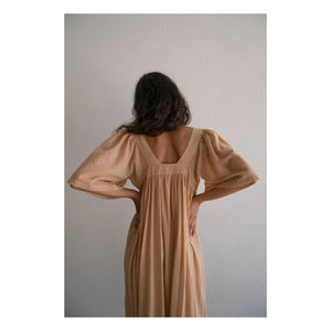 THEAVANT - Vestido de algodón de voile Jade | Ámbar