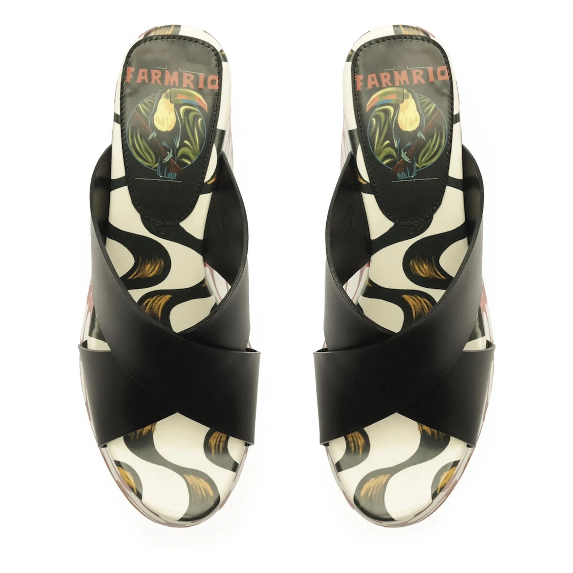 Farm Rio - Sandalias con plataforma Copacabana | Negro