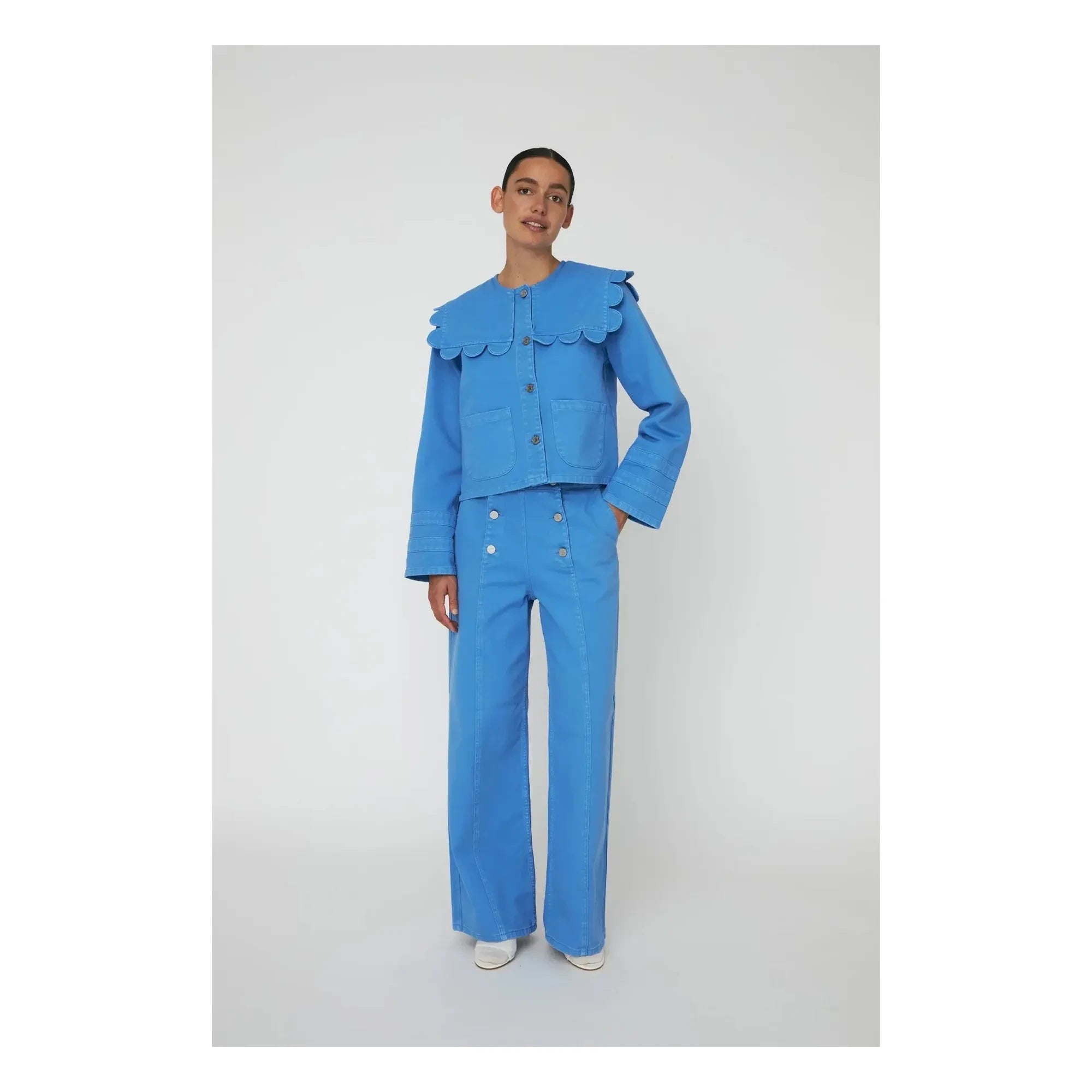 Stella Nova - Pantalones de algodón orgánico Sailors | Azul