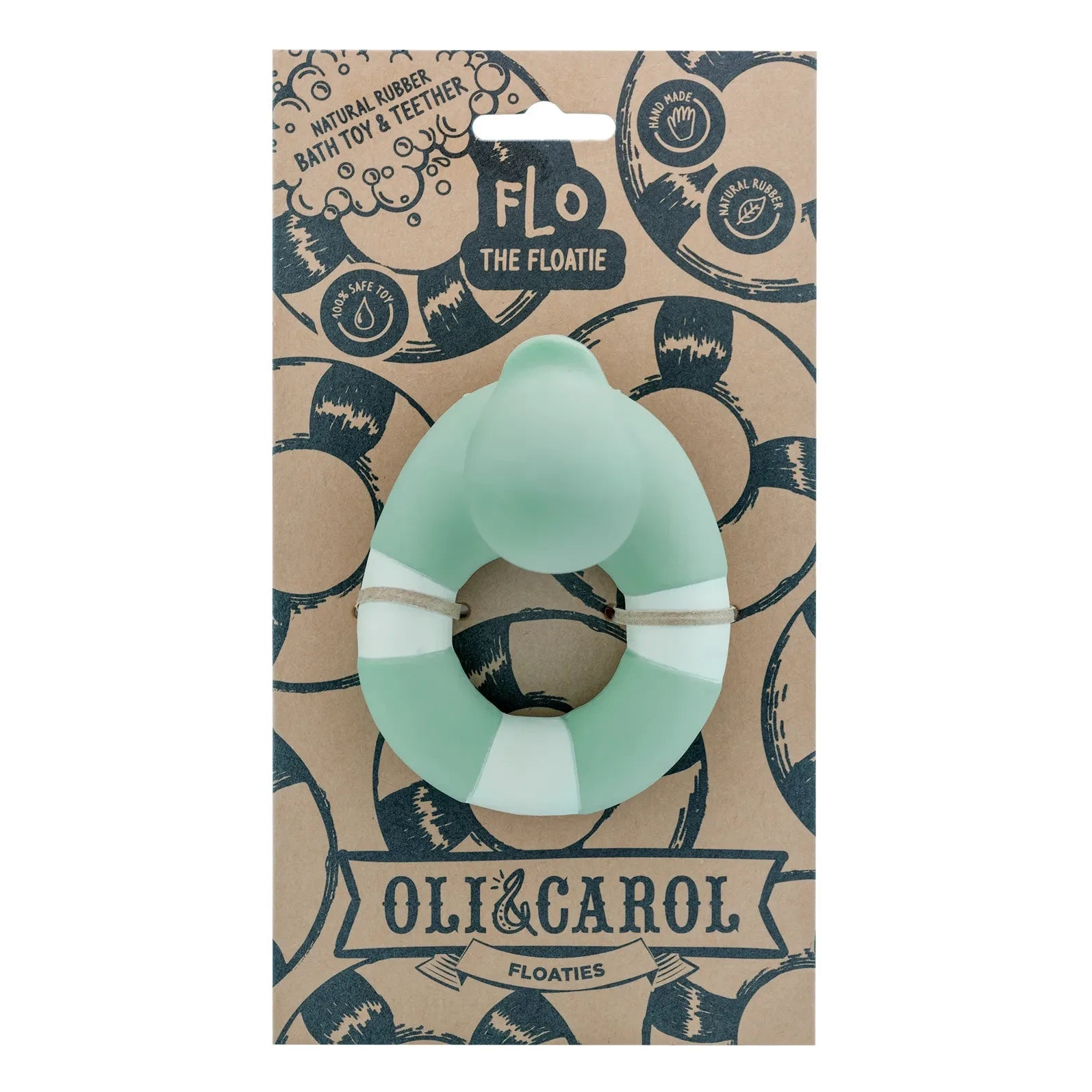 Oli & Carol - Patito de goma | Verde menta