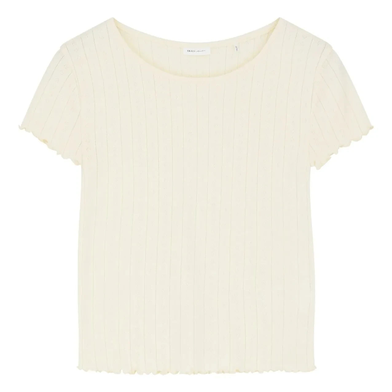 Skall Studio - Camiseta de algodón Edie | Blanco roto