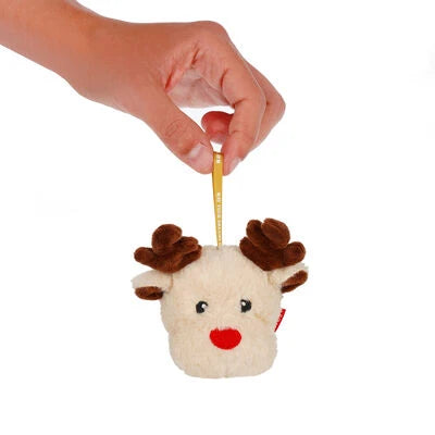 Legami - Adorno de Árbol de Navidad de Peluche Reno - Oh-Oh-Ohrnaments