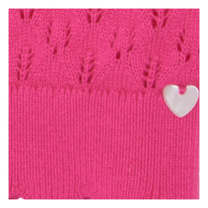 Tartine et Chocolat - Camiseta de punto festoneada | Rosa