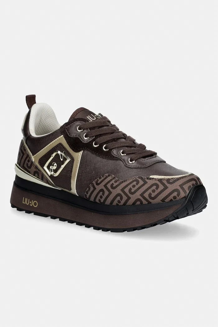 Liu Jo LIU JO MAXI WONDER 01 zapatillas deportivas de piel para mujer