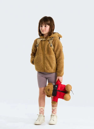 The North Face - Sudadera con capucha Teddy Campshire | Caramelo
