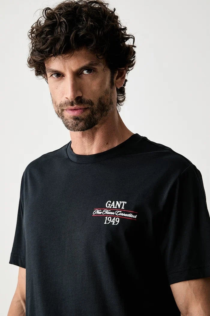 Camiseta de algodón para hombre Gant