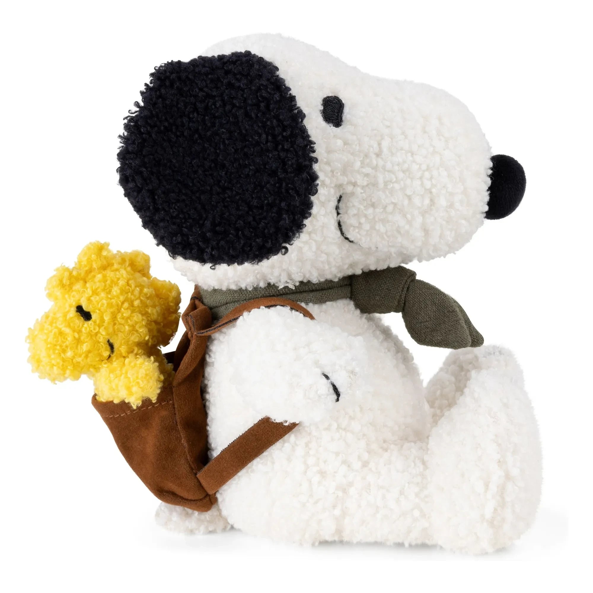 Bon Ton Toys - SNOOPY - Peluche Snoopy con Woodstock en su bolso