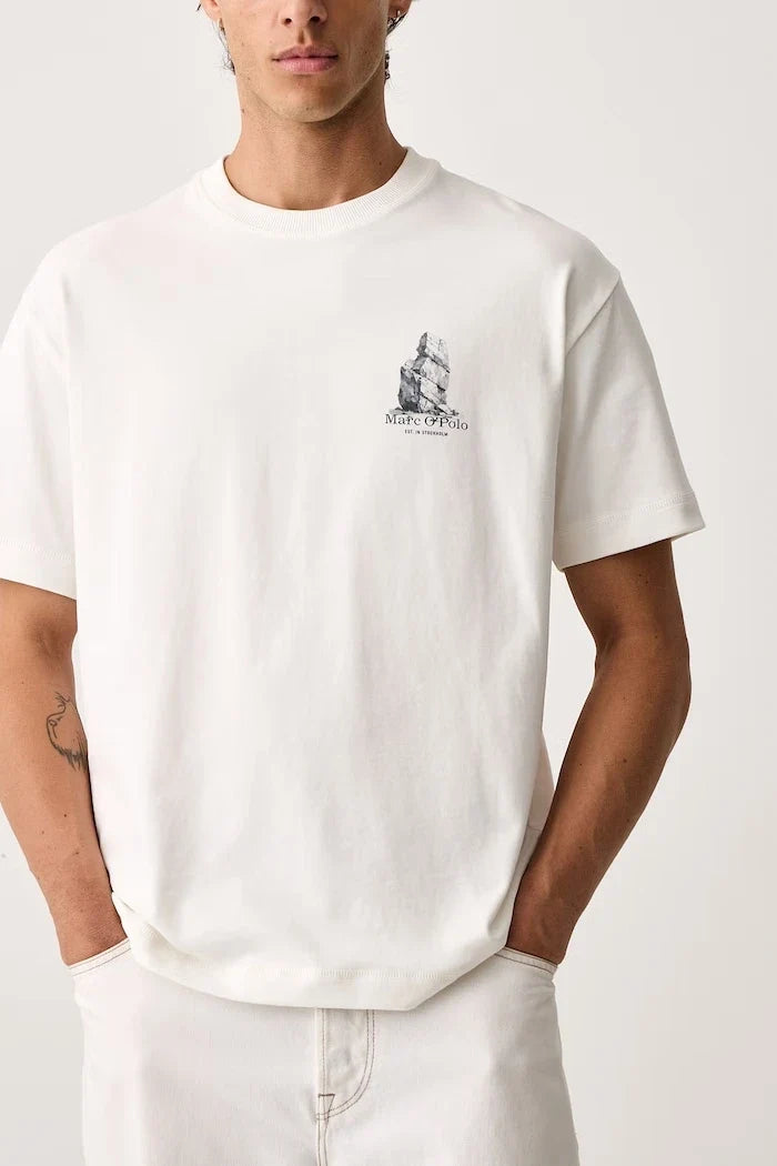Camiseta de algodón para hombre