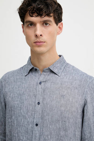 Camisa de lino Michael Kors para hombre