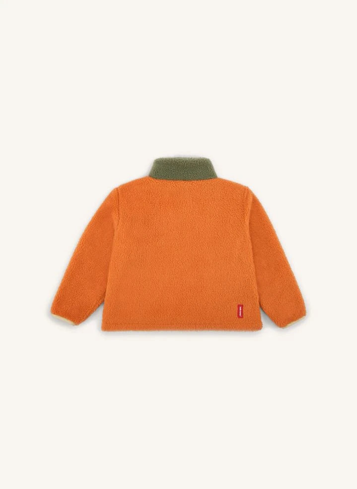 Hola Hossy - Chaqueta Polar con Cremallera | Naranja