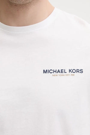 Camiseta de algodón para hombre Michael Kors