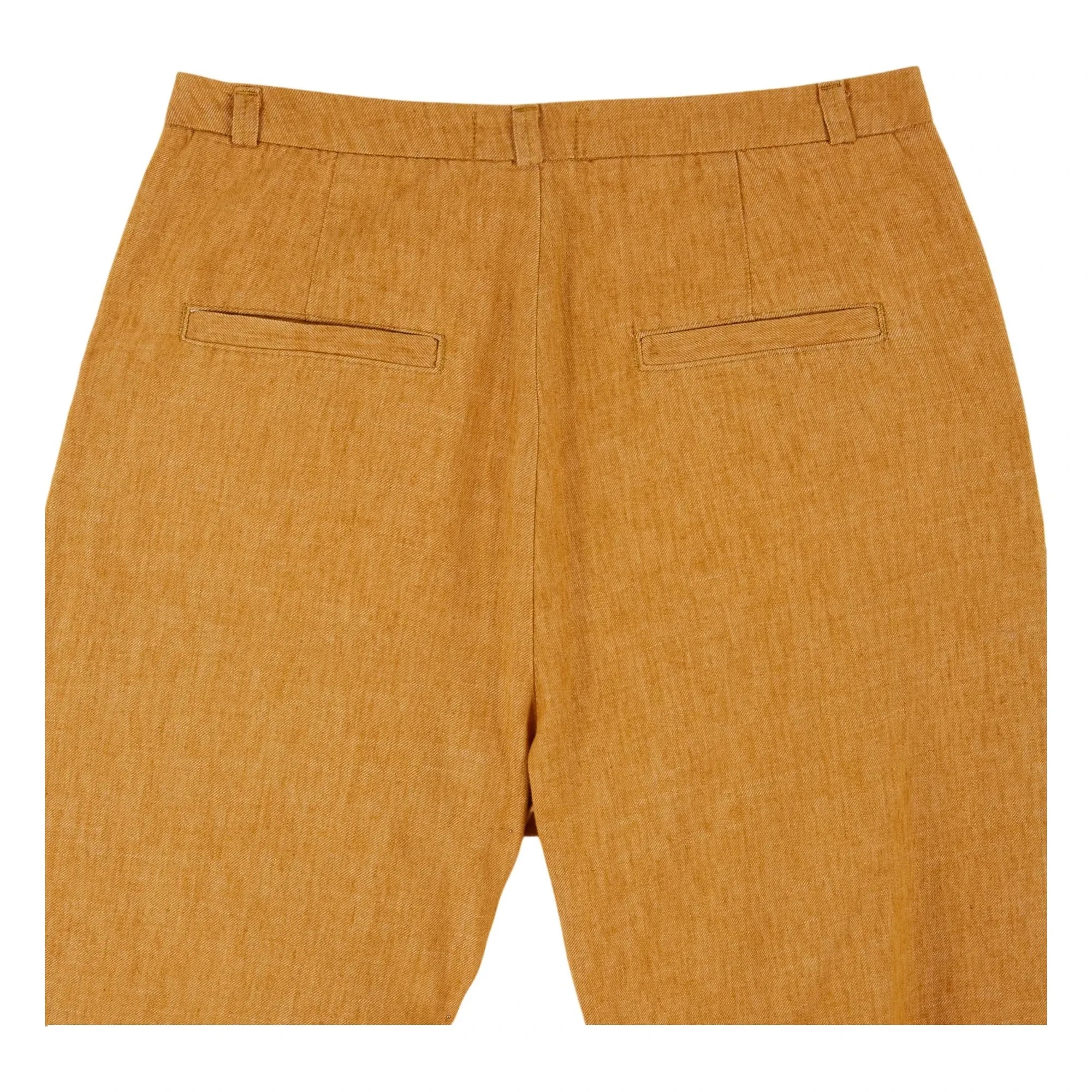 Emile et Ida - Pantalones de lino y algodón | Mostaza