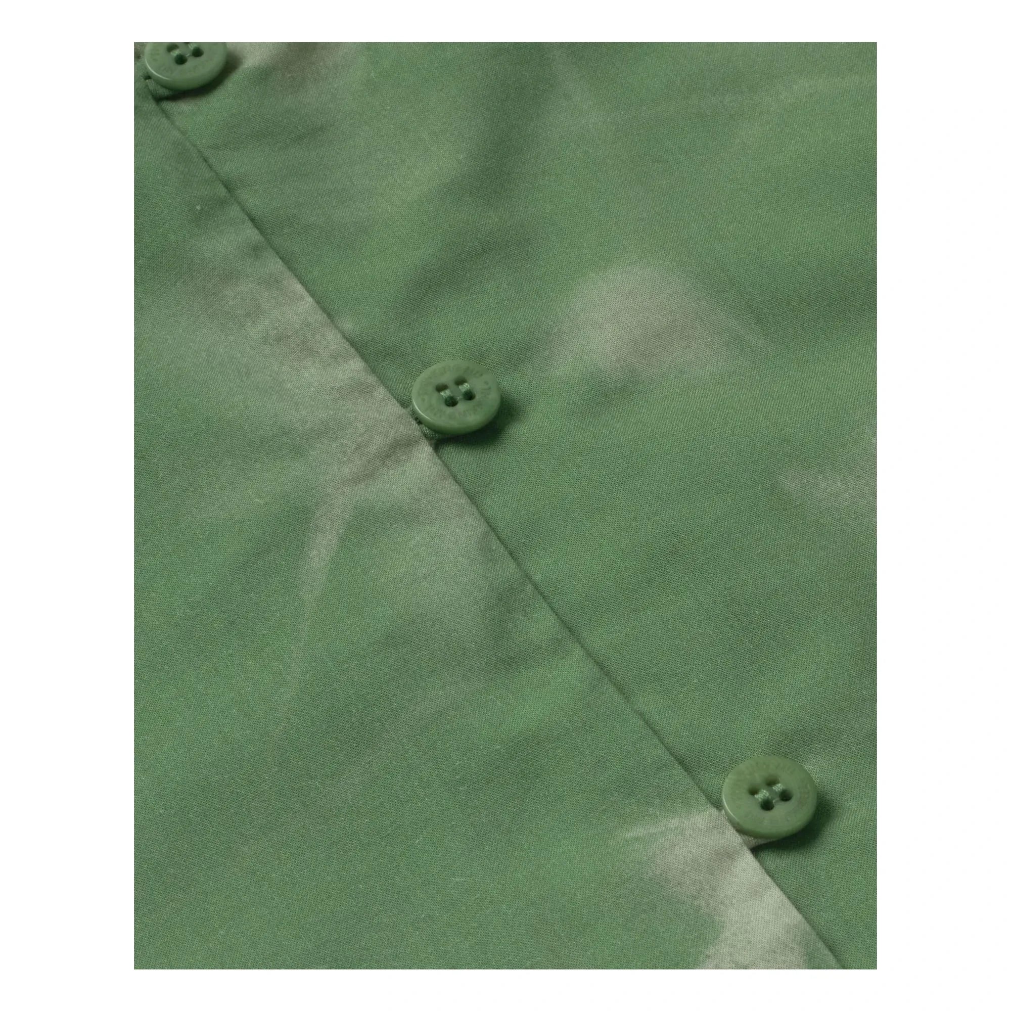 Thinking Mu - Blusa de algodón orgánico Leia | Verde