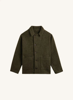 Homecore - Chaqueta Swit de Lana | Haki