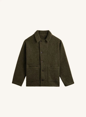 Homecore - Chaqueta Swit de Lana | Haki