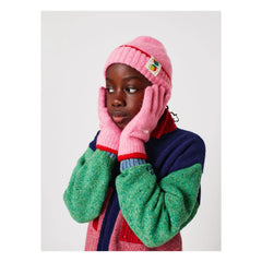 Gorro Bobo Choses - Roll The Dice Fibras recicladas | Rosa