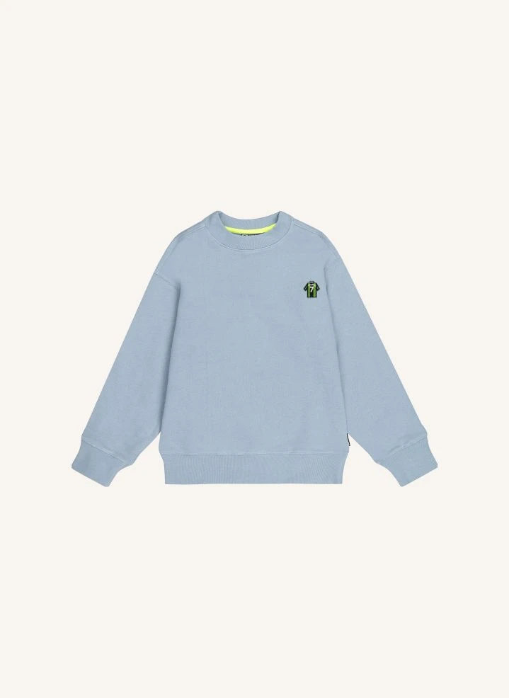 Tumble N'Dry - Warrington Sudadera de Algodón Orgánico | Azul Claro