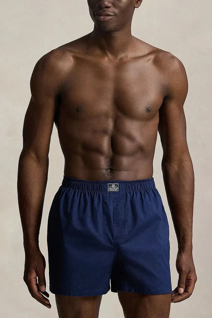 Bóxer de algodón para hombre Polo Ralph Lauren, paquete de 3