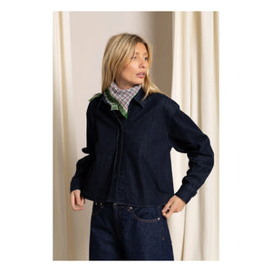 Smallable Mujer - Camisa corta Chili | Denim bruto