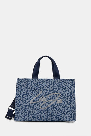 Bolso shopper denim Liu Jo para mujer