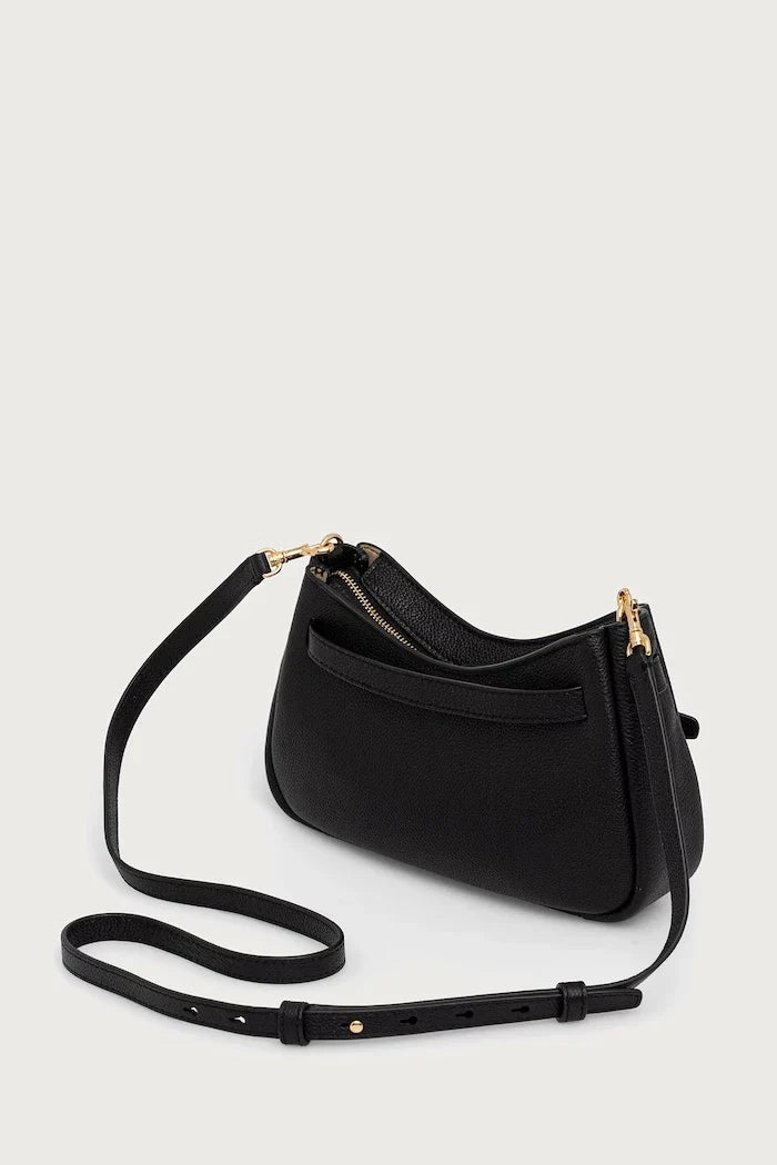 Bolso bandolera de piel Tory Burch Romy Zip para mujer