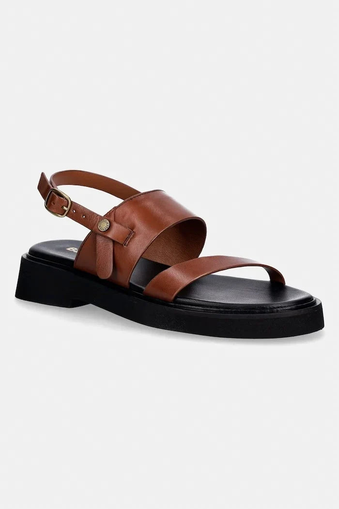 Sandalias Dakota de cuero Barbour para mujer