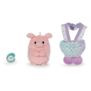 Nici - Peluche Cerdo con Disfraz de Sirena | Rosa