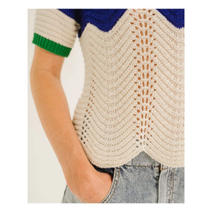 Tinsels - Jersey cuello vuelto | Azul