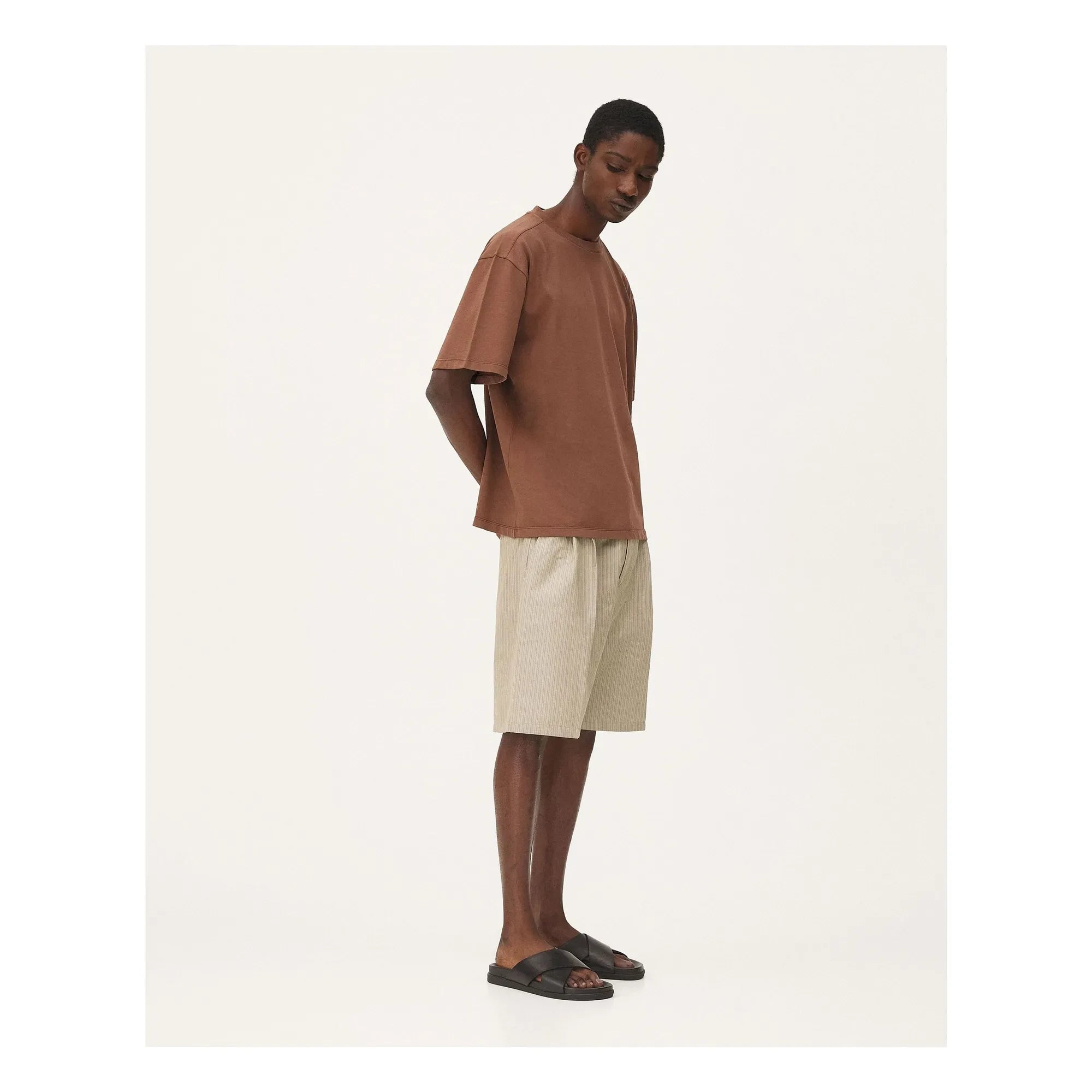 Noyoco - Shorts de algodón Como | Beige