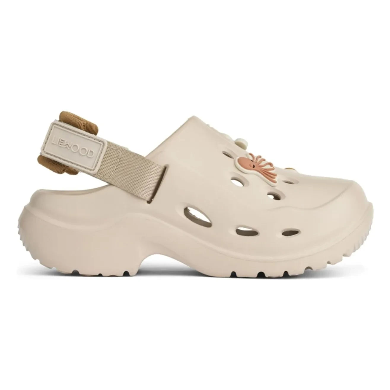 Liewood - Sandalias con abalorios Milas | Beige