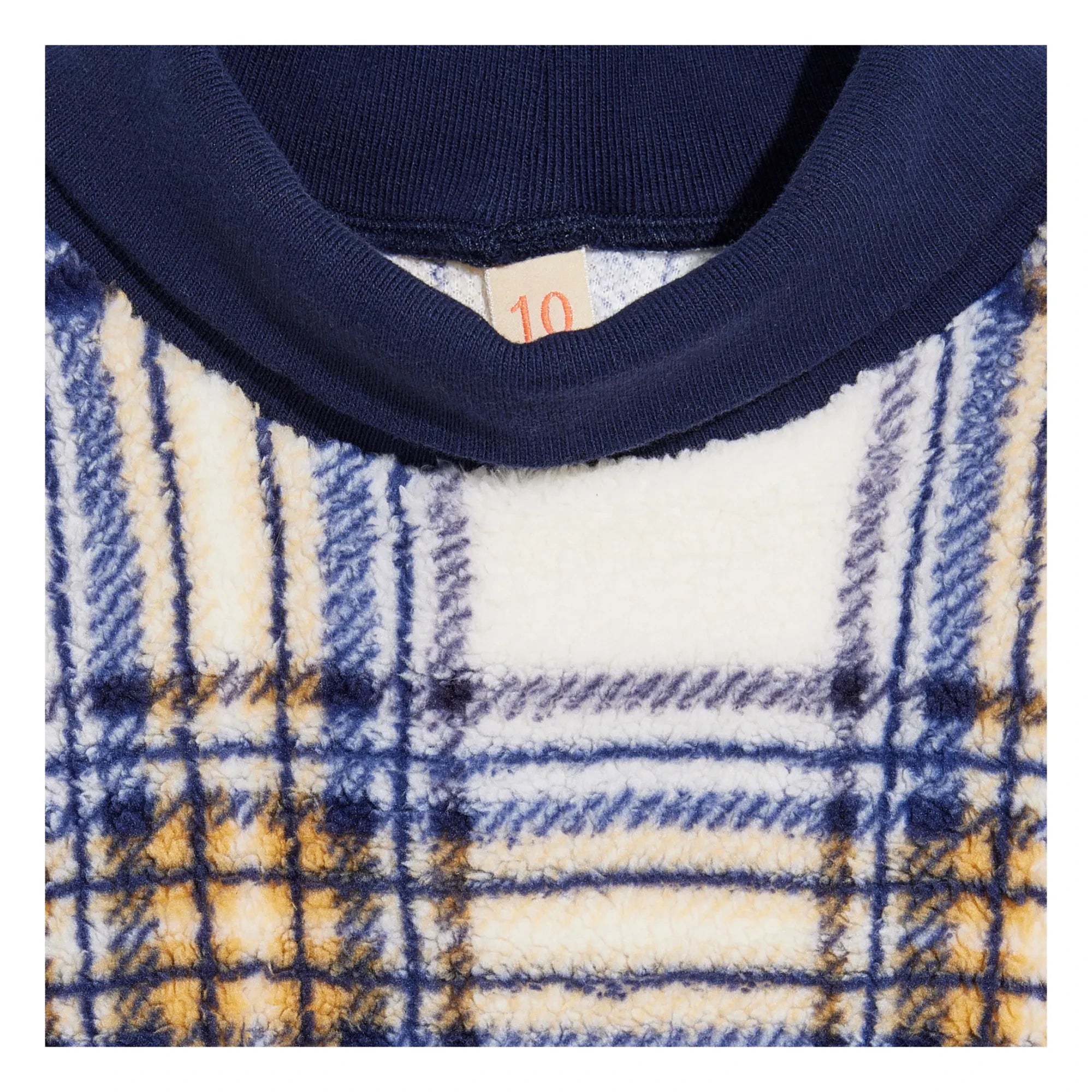 Bellerose - Chaleco de punto Anne Carreaux sin mangas | Crudo