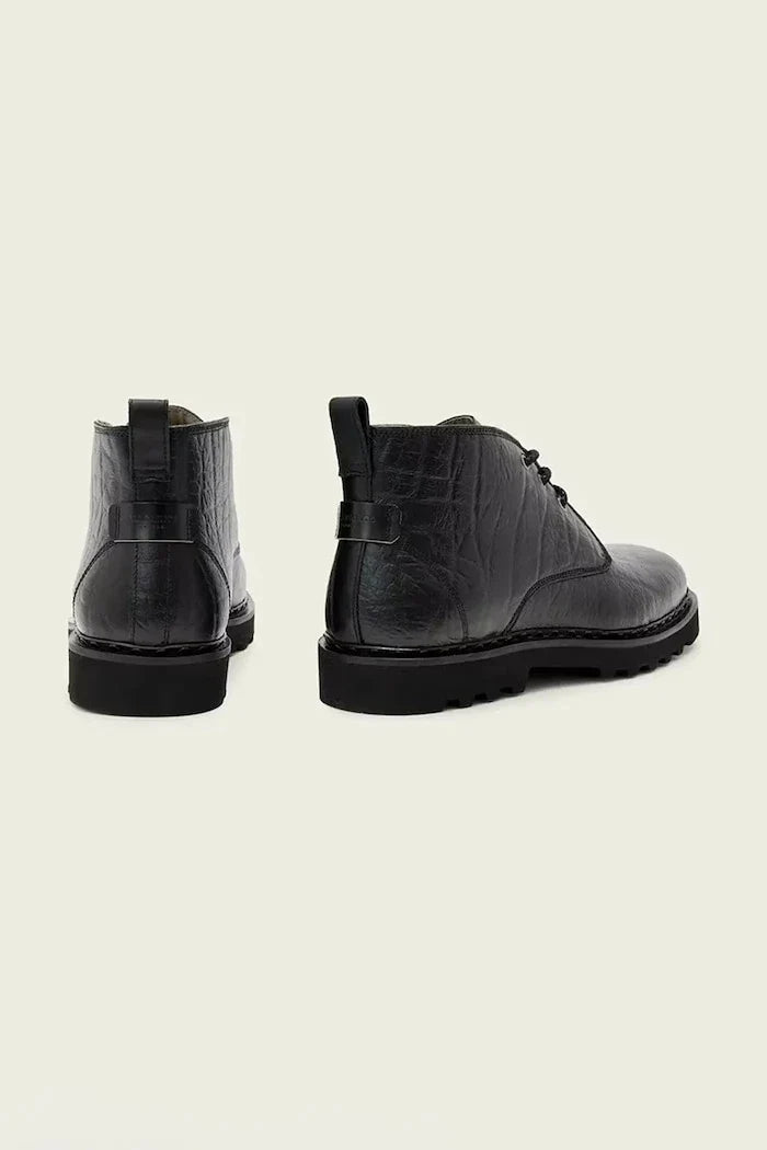 Botines de cuero AllSaints Skiff Mid