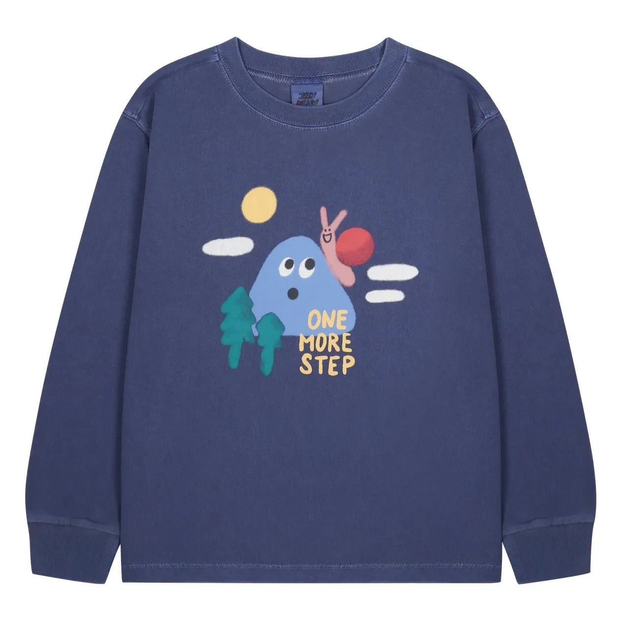 Jelly Mallow - "One More Step" Camiseta | Azul marino