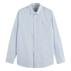 Scotch & Soda - Camisa de Oxford a rayas | Azul