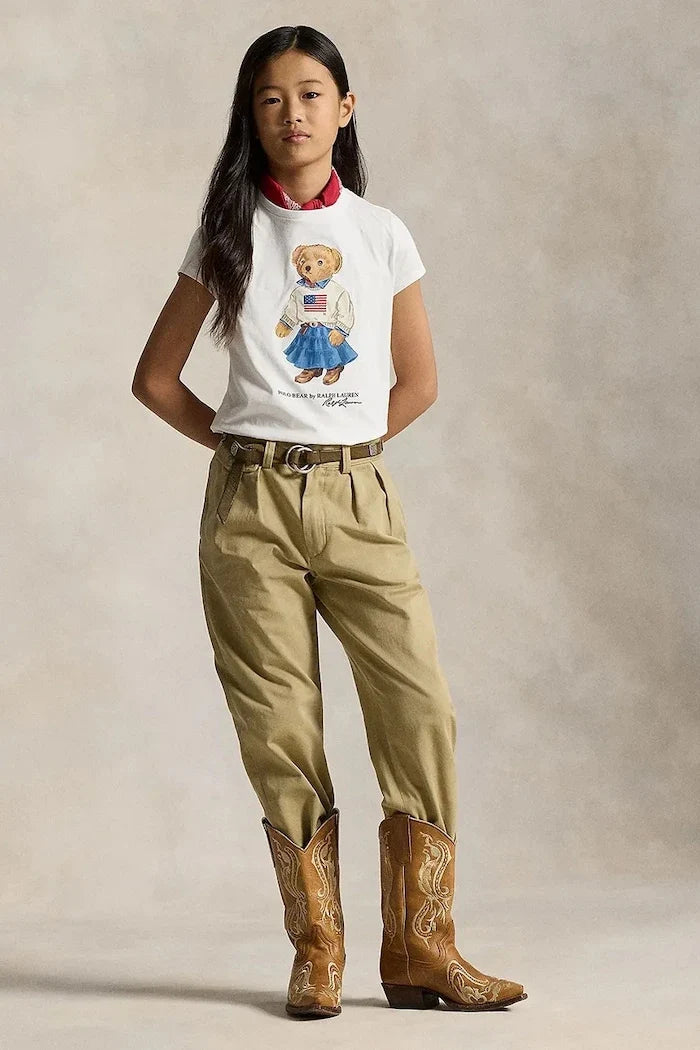 Camiseta de algodón Polo Ralph Lauren para niños