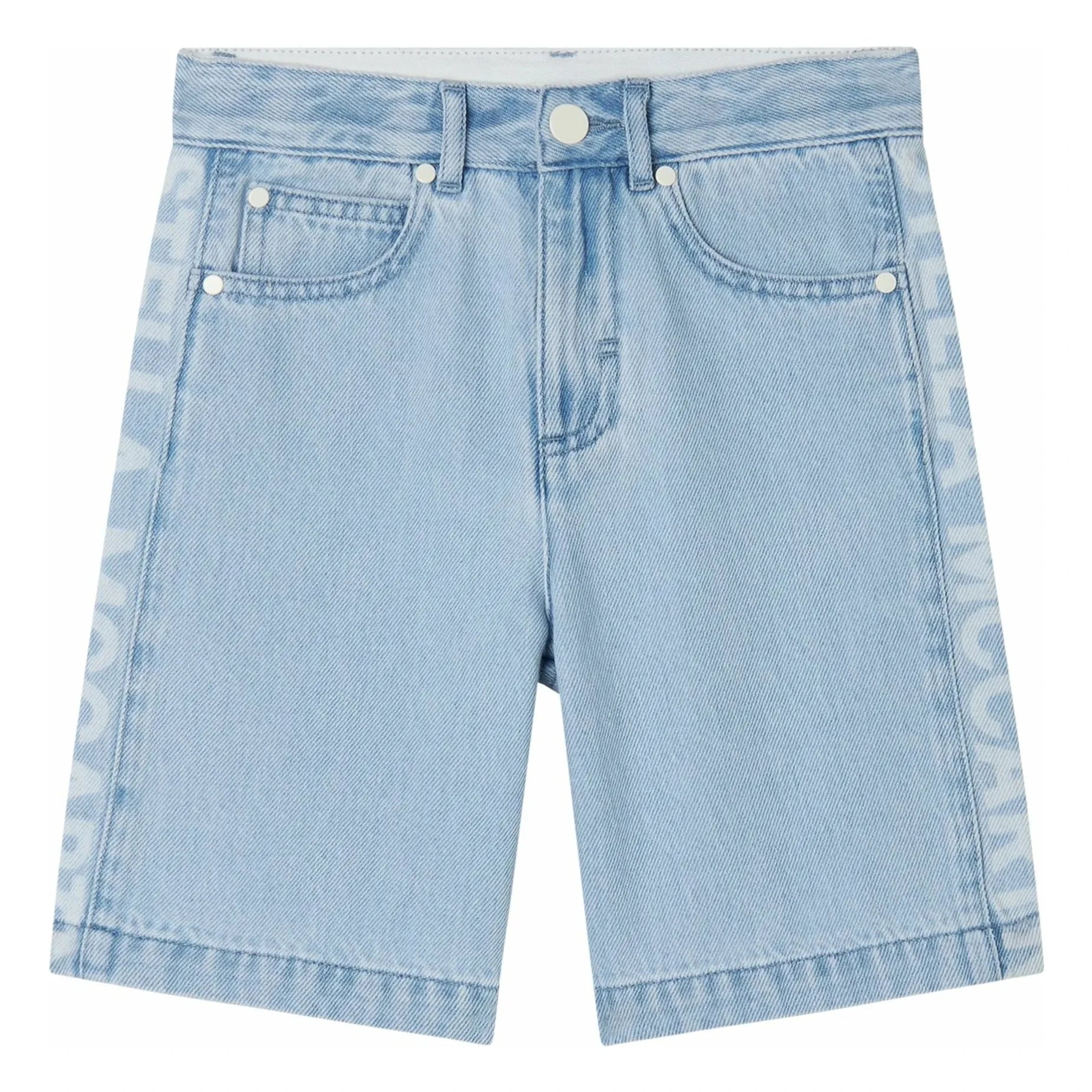 Stella McCartney Kids - Shorts vaqueros | Azul claro