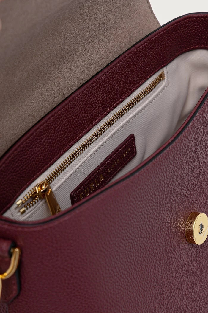 Bolso de mujer Furla Moonlight S con asa superior estructurado de piel
