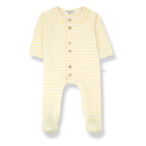 1+ in the family - Camila Pijama Rayas | Amarillo pálido